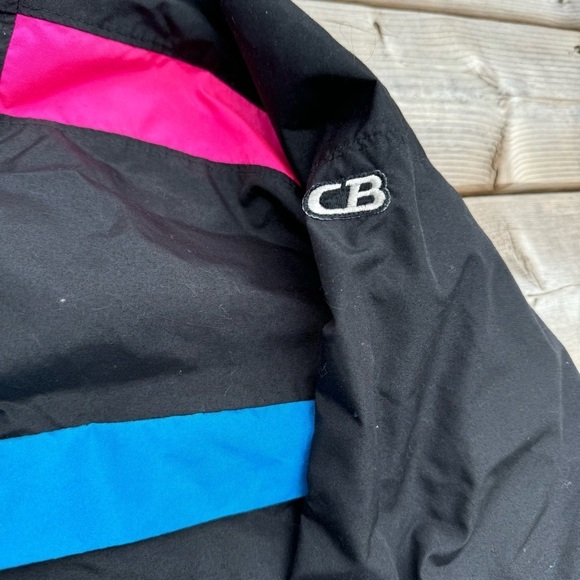 1989 wind breaker pull over vintage medium CB sports - Picture 3 of 15
